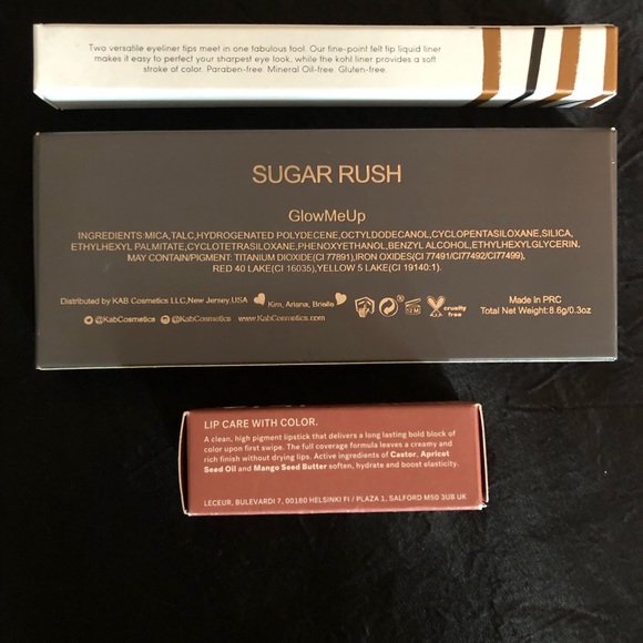 KAB, ILIA , Laura Geller = 3 Piece Cosmetic Bundle (eyes-lips-face) New!! - Picture 2 of 9
